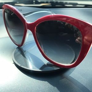 Red and black Dolce & Gabbana Sunglasses